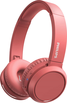 Słuchawki Philips Headpohones Bluetooth TAH4205 Wireless Mic Red (TAH4205RD/00)