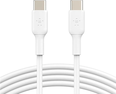 Kabel Belkin USB-C do USB-C PVC 1m biały (CAB003BT1MWH)