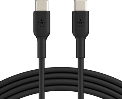 Kabel Belkin USB-C do USB-C PVC 1m Czarny (CAB003BT1MBK)