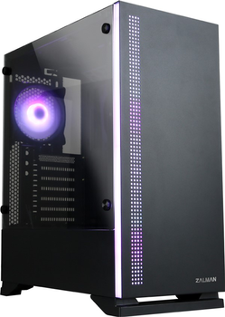 Корпус Zalman S5 Black RGB (TG)