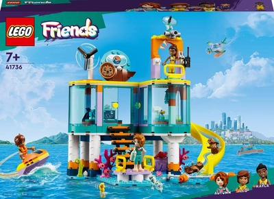 Zestaw klocków LEGO Friends Morskie centrum ratunkowe 376 elementów (41736)