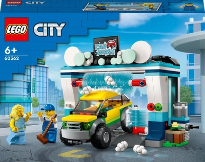 Конструктор LEGO City Автомийка 243 деталі (60362)