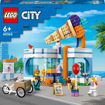 Zestaw klocków LEGO City Lodziarnia 296 elementów (60363)