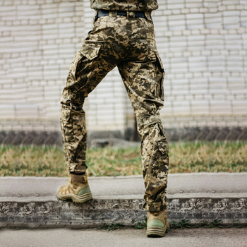Військові штани ЗСУ Піксель, розмір 50, армійські чоловічі якісні тактичні штани Rip-stop.