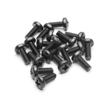 Набор винтов EKWB EK-Loop Phillips Head Screw Set M4x10mm - Black (20pcs)