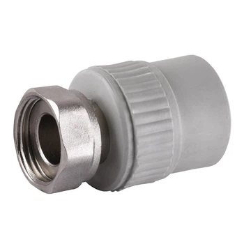 Муфта с накидной гайкой Vsplast PPR ф20х1/2″ ** 2018