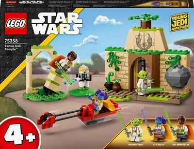 Zestaw klocków LEGO Star Wars Świątynia Jedi na Tenoo 124 elementy (75358)