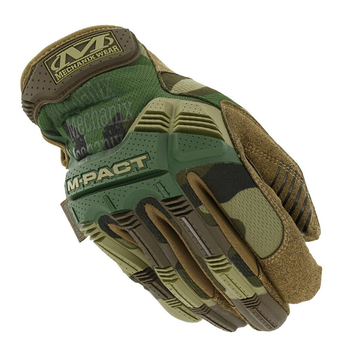 Тактичні рукавички Mechanix M-Pact Glove Woodland MPT-77