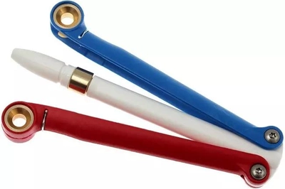 Тактическая ручка Spyderco BaliYo Heavy Duty YUS100 Red/White/Blue