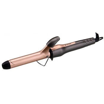 Щипцы для завивки волос 25 мм Satori SS-2510-BL керамика Black|Gold