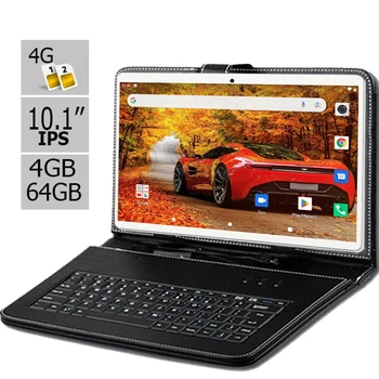 Планшет - телефон Hoozo S 464 LTE Pink 4GB/64GB IPS 10.1'' + Чехол-клавиатура