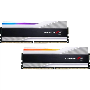 Модуль пам'яті G.Skill DDR5 64GB (2x32GB) 6000 Trident Z5 RGB Silver (F5-6000J3238G32GX2-TZ5RS)