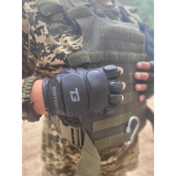 Тактические перчатки Tactigear PS-8801 Patrol Black XL (8801BK5-XL/8801BK3-XL)