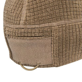 Шапка тактическая Range beanie cap® - Grid fleece Helikon-Tex Coyote (Койот) L-Regular