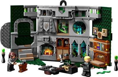 Конструктор LEGO Harry Potter Прапор гуртожитку Слизерин 349 деталей (76410)