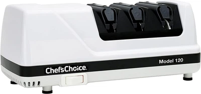 Точилка для ножей электрическая Chef's Choice M120 Белый трехступенчатая