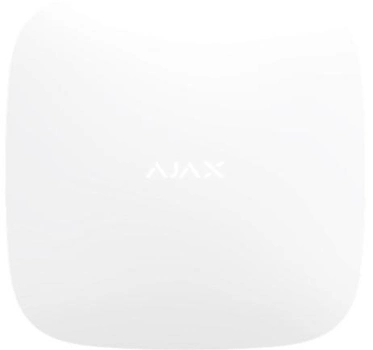 Inteligentny panel sterowania Ajax Hub Plus Biały (GSM+Ethernet+Wi-Fi+3G) (11795.01.WH1)