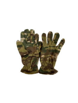 Тактические перчатки флис мультикам 171129 L