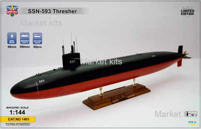 Подводная лодка Thresher (SSN-593) 1:144 ModelSvit (MSVIT1401)