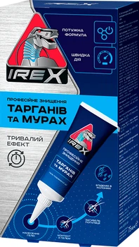 Гель iRex от тараканов в тюбике 75 мл (4820184441279)