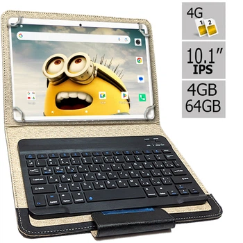 Планшет - телефон Hoozo S 464 LTE Gold 4GB/64GB IPS 10.1'' + Чехол с Bluetooth клавиатурой