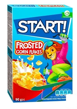 Хлопья глазурированные ТМ "Start" 90г (99026)