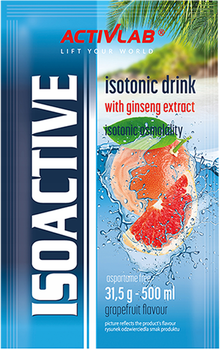 Napój izotoniczny ActivLab Isoactive 31.5 g Grapefruit (5907368844091)