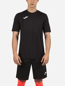 Детская футболка для мальчика Joma Combi 100052.100 100-117 см Черная (9995041944028)