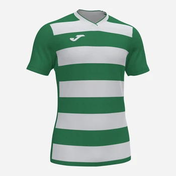 Підліткова футболка для хлопчика Joma Europa IV 101466.452 141-152 см Зелений/Білий (9999084444040)