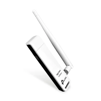Сетевой адаптер TP-Link TL-WN722N USB/150 Мбит/с внешний Белый