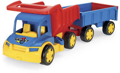 Вантажівка Гігант + іграшка-візок Wader (65100)