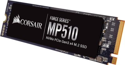 Corsair Force Series MP510 480GB NVMe M.2 2280 PCIe 3.0 x4 3D NAND TLC (CSSD-F480GBMP510B)