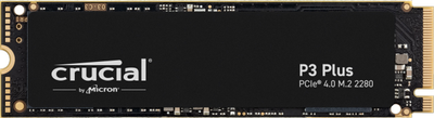 Dysk SSD Crucial P3 Plus 1TB M.2 2280 NVMe PCIe 4.0 x4 3D NAND TLC (CT1000P3PSSD8)