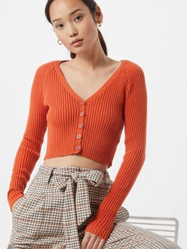 Кардіган Glamorous 115778 XL (101357XL) Помаранчевий