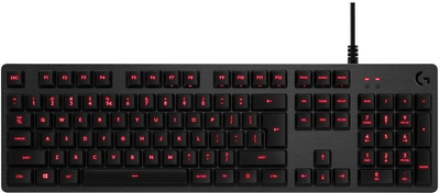 Klawiatura przewodowa Logitech G413 Carbon Mechanical Gaming USB (920-008310)