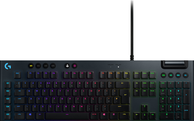 Klawiatura przewodowa Logitech G815 Gaming Mechanical GL Tactile RGB USB Czarny (920-008992)