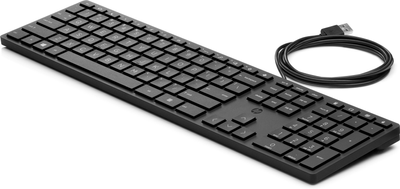 Клавіатура дротова HP Wired 320K USB (9SR37AA)