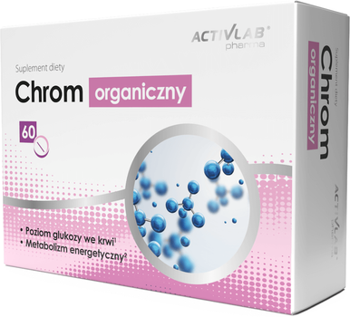 Хром органічний ActivLab Pharma Chrom Organiczny 60 капсул (5903260900774)