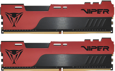 Оперативна пам'ять Patriot DDR4-2666 16384MB PC4-21400 (Kit of 2x8192) Viper Elite II Red (PVE2416G266C6K)