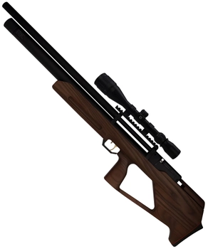 PCP Гвинтівка Zbroia Козак 550/290 Дерево з оптичним прицілом 4х32