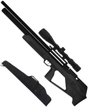 PCP Гвинтівка Zbroia Козак 550/290 з оптичним прицілом 4х32 і чехлом