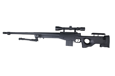 Снайперська гвинтівка L96 MB4402D з оптикою та сошками [WELL]