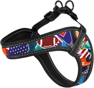Шлея Hi Dog Comfort охват грудной клетки 28-34 см XXS USA (2100102833013)