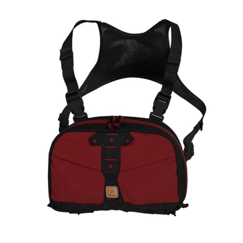 Нагрудна сумка Chest pack numbat® Helikon-Tex Crimson sky/Black (Червоно-чорний)