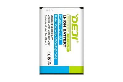 Акумуляторна батарея DEJI Nokia BL-4U (1000 mAh) для Nokia 5530 6600 High Copy
