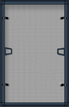 Москитная сетка для окон AVATAS Anvis 1260 х 600 мм Антрацит (1260_600_7016_ANV)