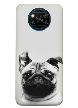 Силіконовий чохол ПринтОК для Xiaomi Poco Pro X3 - Мопс