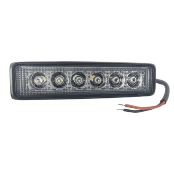 LED фара ДАЛЬНЬОГО світла. Світлодіодна фара на 6 діодів. 07T-18W/47/S.