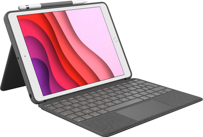 Nakładka-klawiatura Logitech Combo Touch do iPada 10,2" 7th 8th 9th Gen Graphite (920-009629)