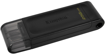 Pendrive Kingston DataTraveller 70 256 GB USB typu C. czarny (DT70/256 GB)